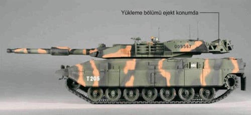 Made the first prototype of the Turkish tank Altay