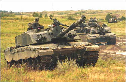 Tanques de batalla principales occidentales (parte de 4) - Challenger-2