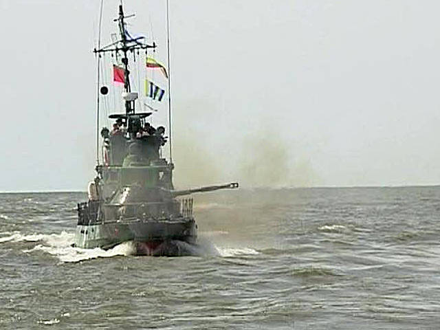 Planned tactical tactical exercises took place in the Caspian Sea