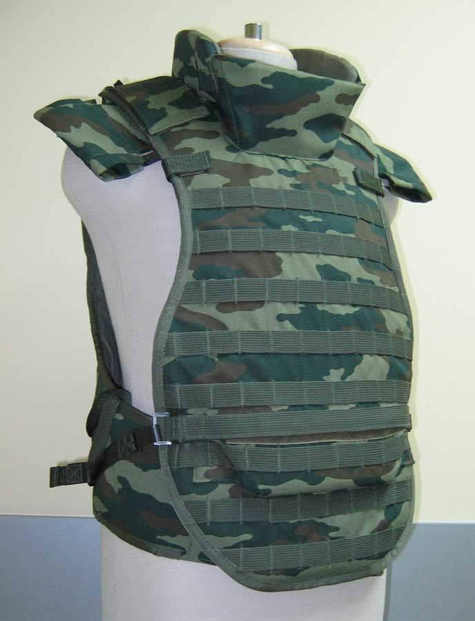Body armor made of polyethylene is not inferior in strength to steel