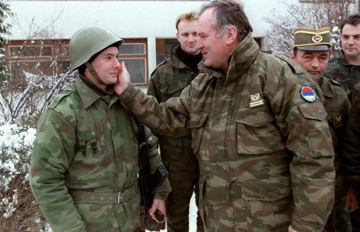 Сербский патриот генерал Р.Младич