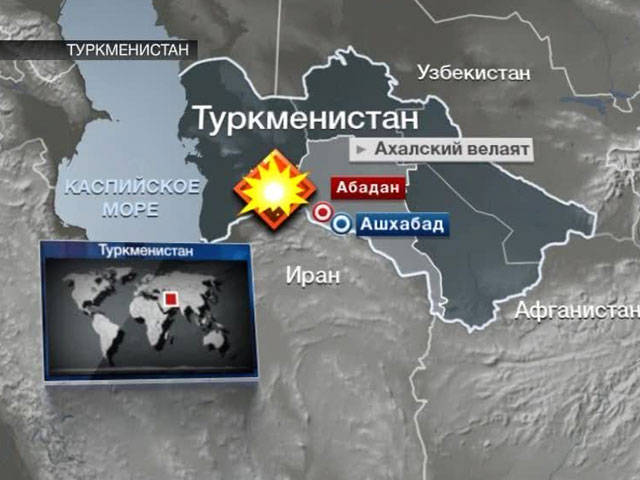 Одна из версий взрывов в Туркмении: сдетонировал военный арсенал