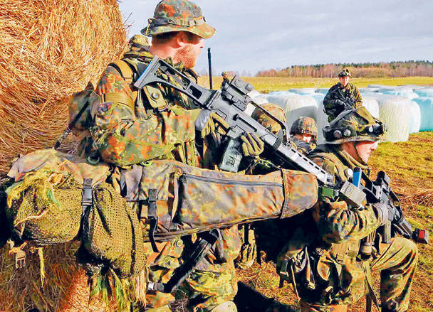 "Germans" and "Knights" in the joint service