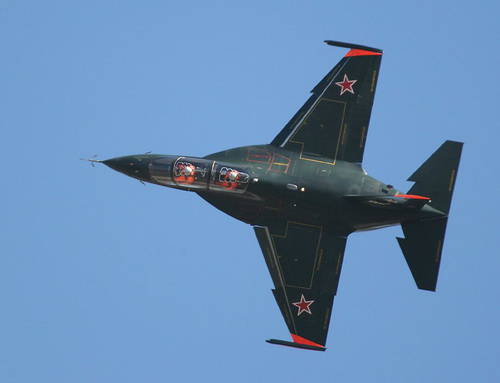 In Russia, the new aerobatic team will fly on the Yak-130