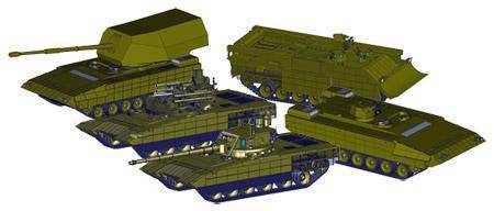 "Armata"와 탱크 - 로봇 : 러시아 장갑 차량의 전망