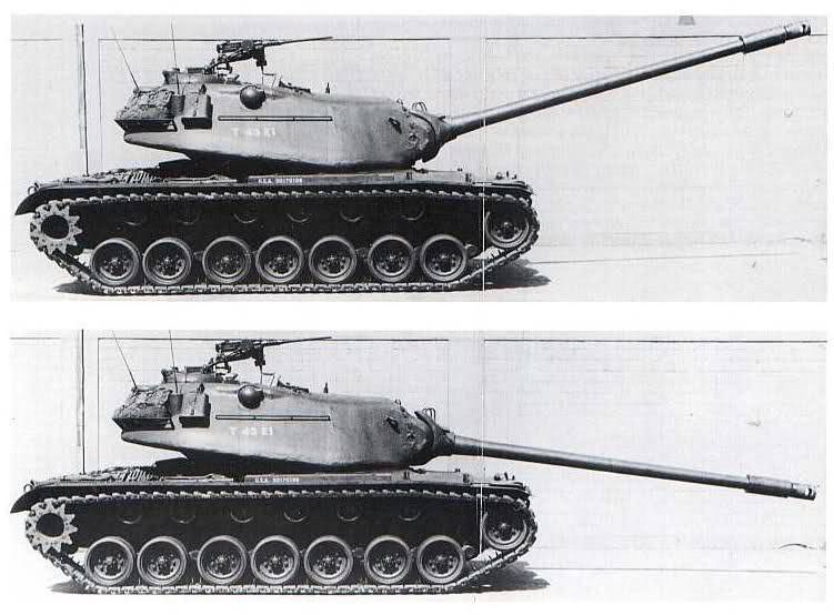 М103 - 미국 무거운 탱크의 왕관