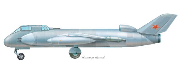 Su-14--第一架喷气式攻击机