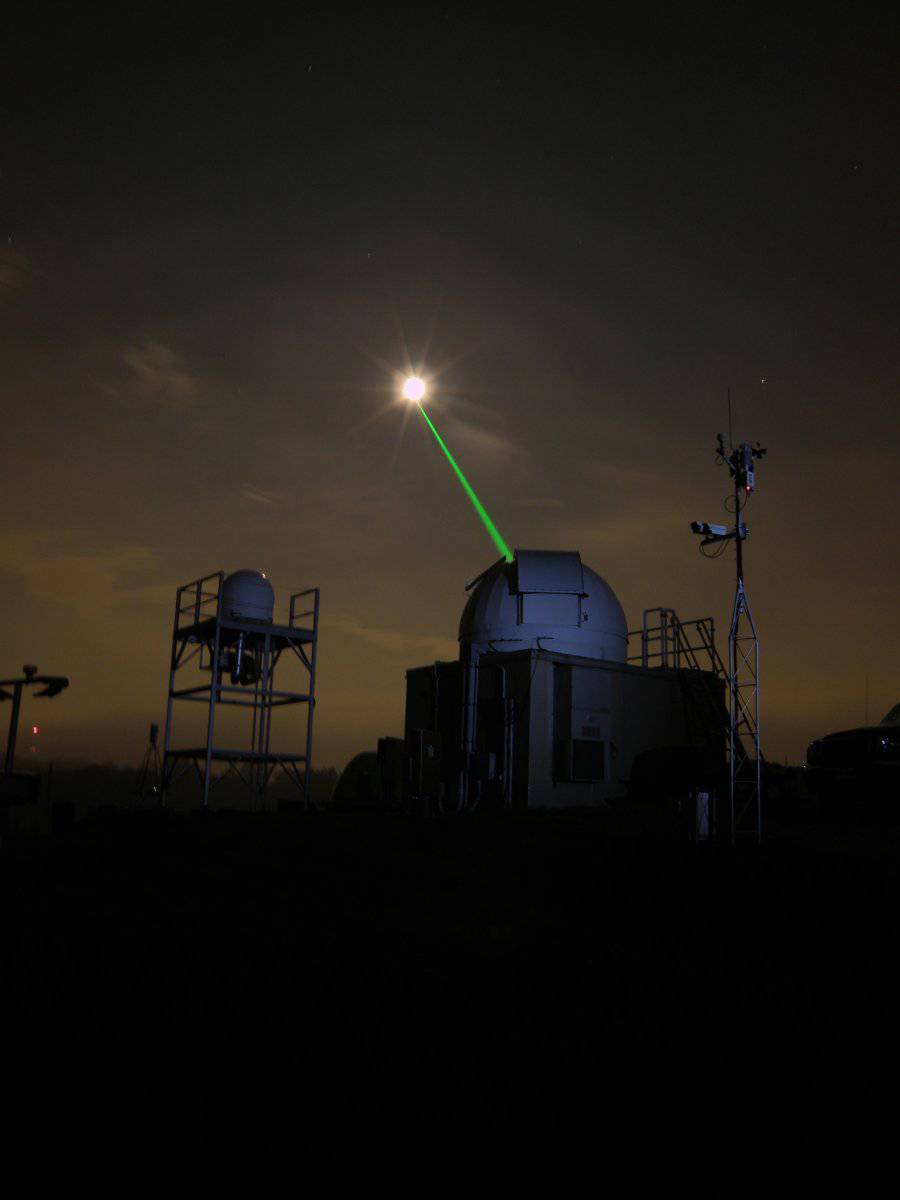 Лазер может стать климатическим оружием