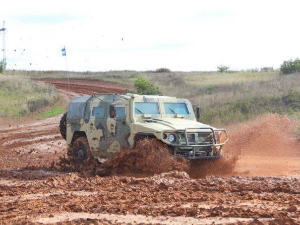 Passed the test tests of the updated armored SUV "Tiger A6"