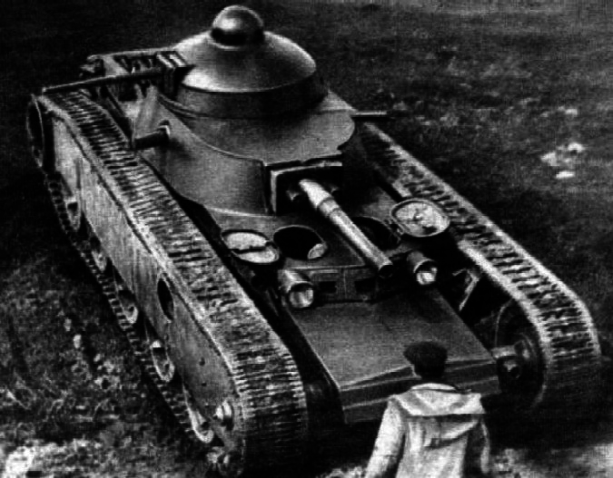 러시아와 소련의 특이한 탱크. 탱크 TG 1931 g