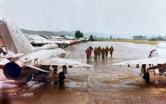 Verrostende nordkoreanische Luftwaffe