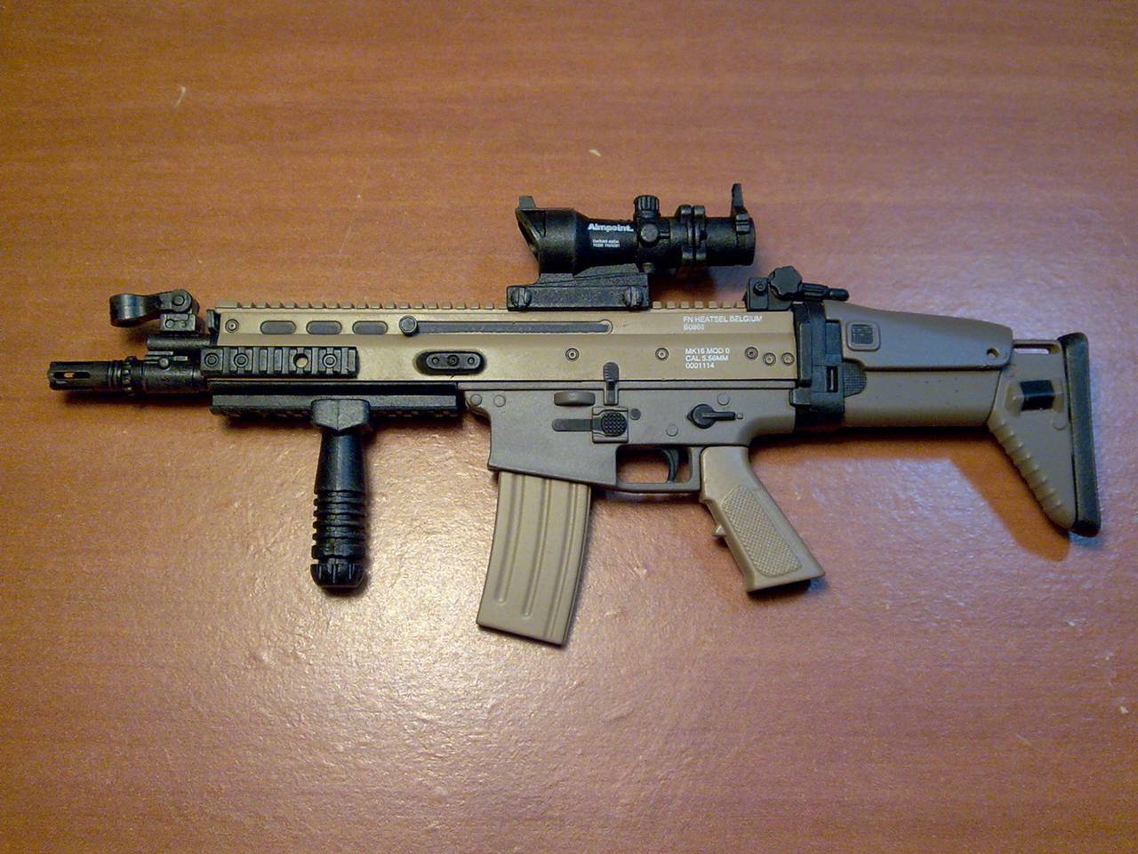 Scar Assault Rifle Gun