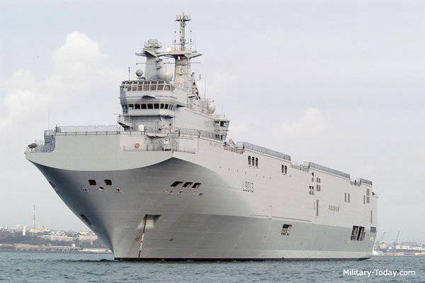 Navires d'assaut amphibies de classe Mistral