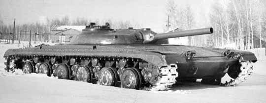 Tanques inusuales de Rusia y la URSS. Rocket Tank "Objeto 775"
