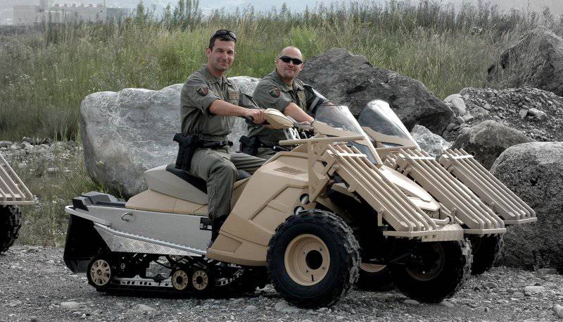 Patrulheira do Deserto Sand-X T-ATV