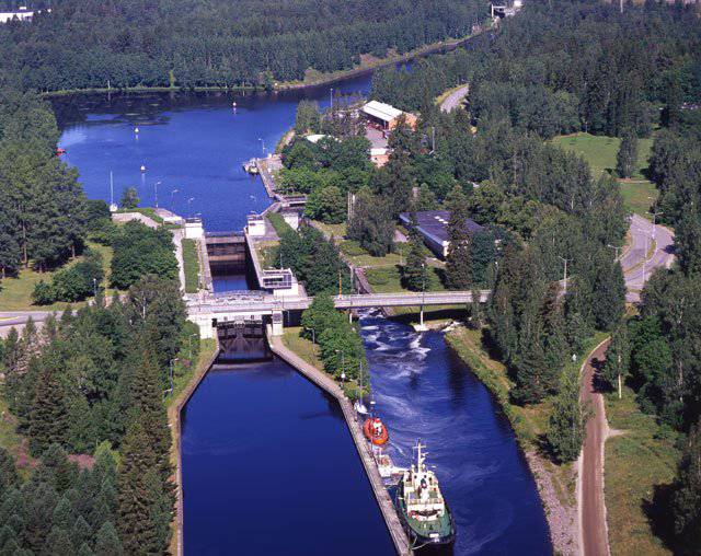 Российская часть Сайменского канала передана в аренду Финляндии