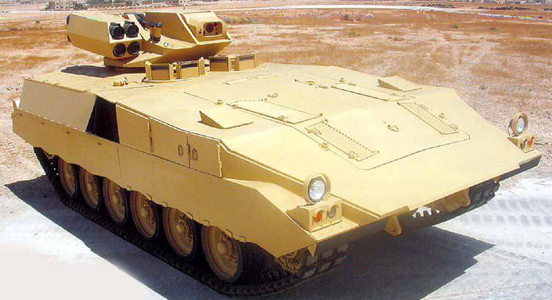 Former "centurion", the current "Crocodile": BMP Temsah