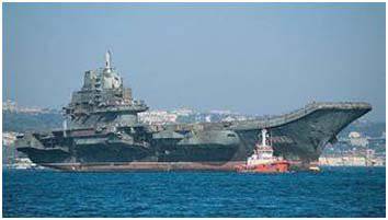 Aerofinishers for the Chinese aircraft carrier will not be delivered