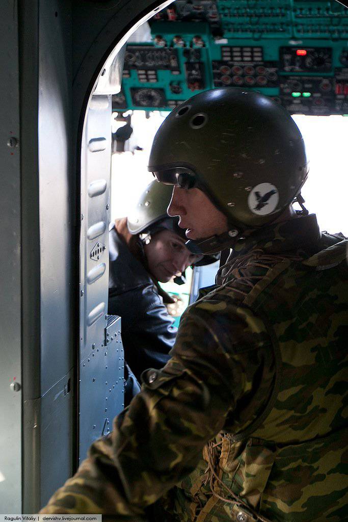 46 Equipo operativo especial o cuatro días en Chechenia.