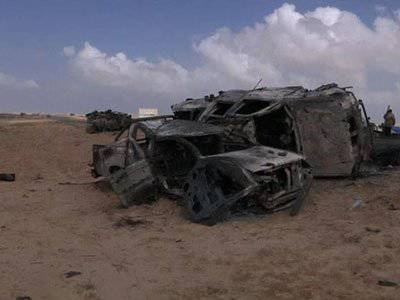 Британский конвой уничтожен в Триполи