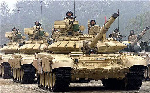Reivindicações indianas de T-90C