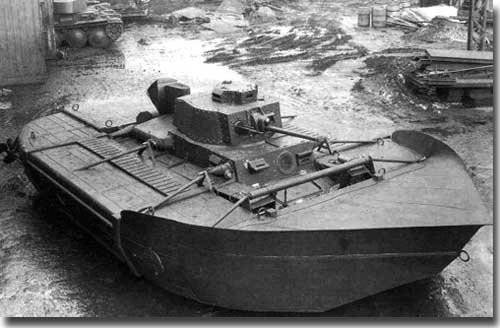 Чешские инженеры на службе Вермахта, танки-амфибии
