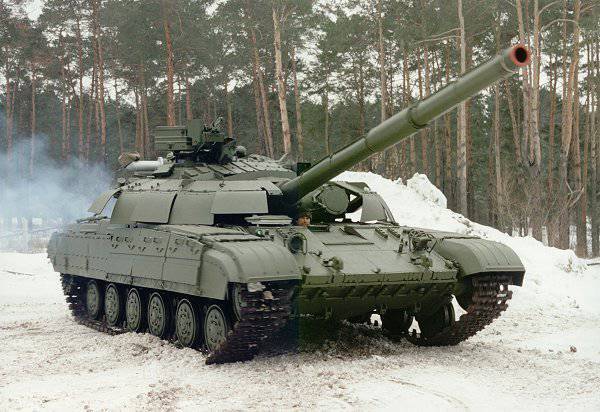 12 월, OAO Zavod im. Malysheva "는 업그레이드 된 탱크를 우크라이나로 이전합니다.