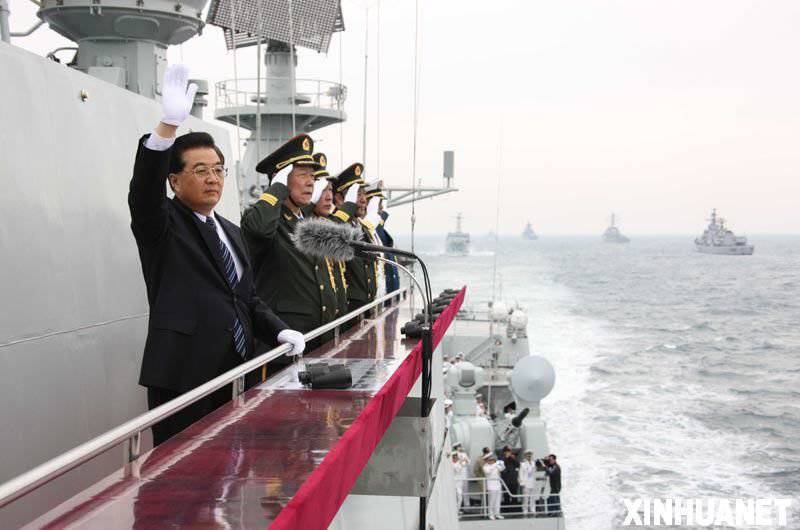 Kinesisk armé beordrade att påbörja förberedelserna för krig till sjöss