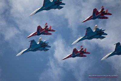"Russian Knights" and "Swifts" estimated at $ 7 million