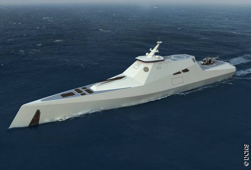 French ships of the future. Projects SMX-25 and ADVANSEA