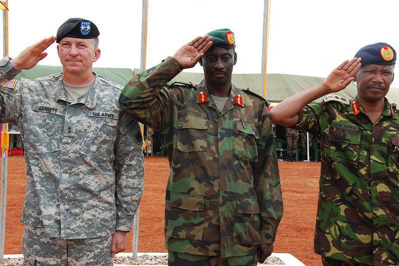 Американский спецназ в Уганде