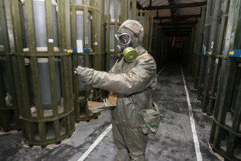 A Rússia destruiu mais da metade dos estoques de armas químicas