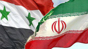 Военная помощь Сирии увеличивается за счет иранской помощи