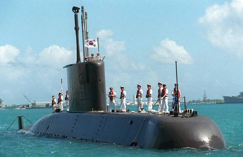 Sydkorea exporterar ubåtar