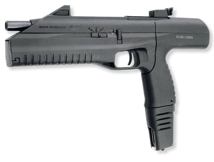 Pistolet à air comprimé MR-661K "Drozd"