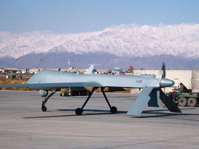 US drone strikes a city in Pakistan
