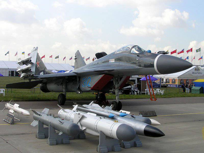 Rusia en 2012 comenzará las entregas de MiG-29 a la Fuerza Aérea de la India bajo el contrato 2010 del año.