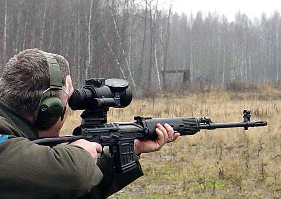 Airborne Troops are testing the thermal sight "Shahin"