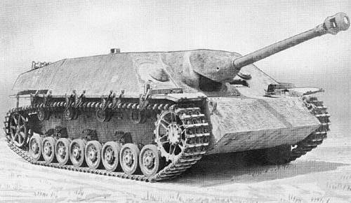 Anti-tanque SAU de Alemania durante la guerra (parte 5) - Jagdpanzer IV