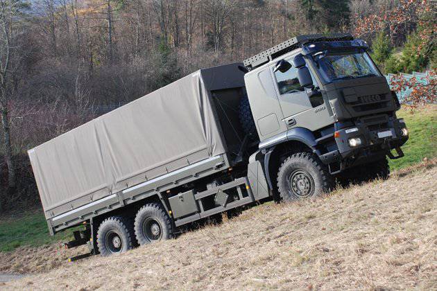 Iveco поставляет первую партию грузовиков в Швейцарию