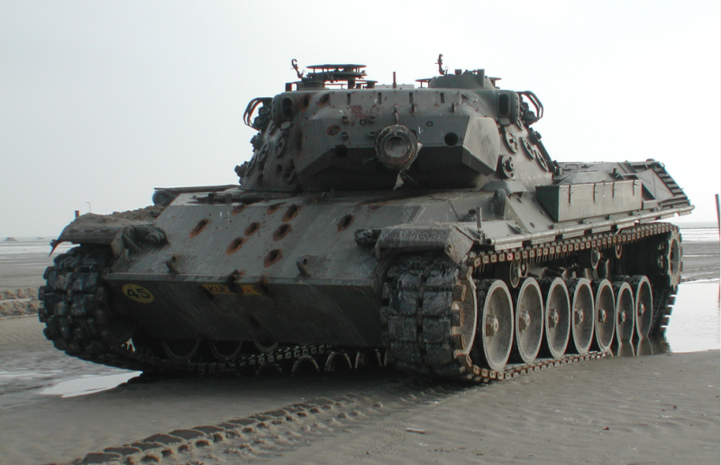 Treinamento de tanques em Vliland