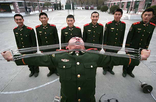 Nuovi soldati cinesi