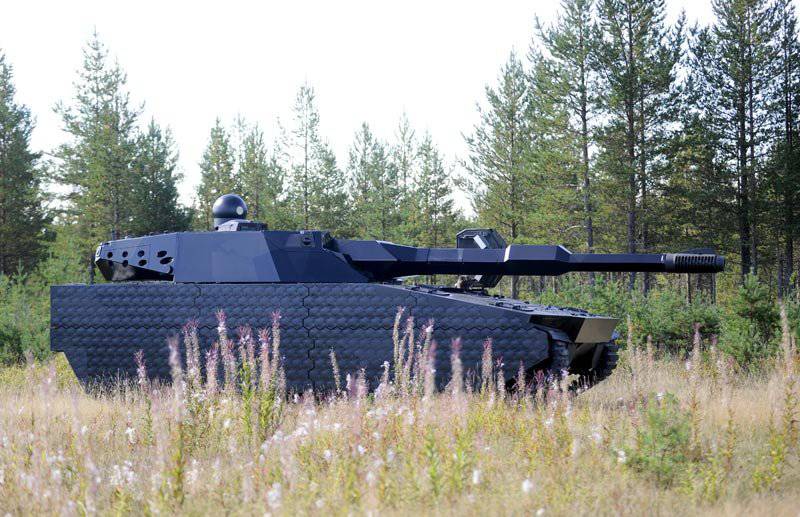 Шведский легкий танк-невидимка CV90120