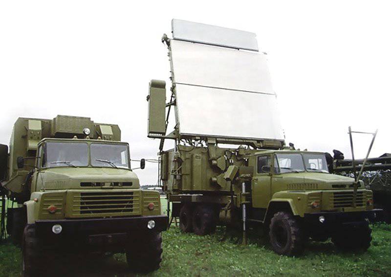 Armement de défense et de défense aériennes - Radar mobile 64L6 "Gamma-С1"