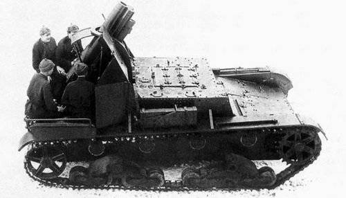 Support d'artillerie automoteur SU-5