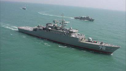 Военные корабли Ирана введены в сирийский порт Тартус