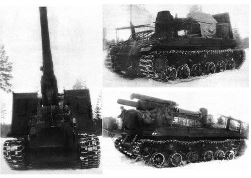 Instalación de artillería autopropulsada С-51.