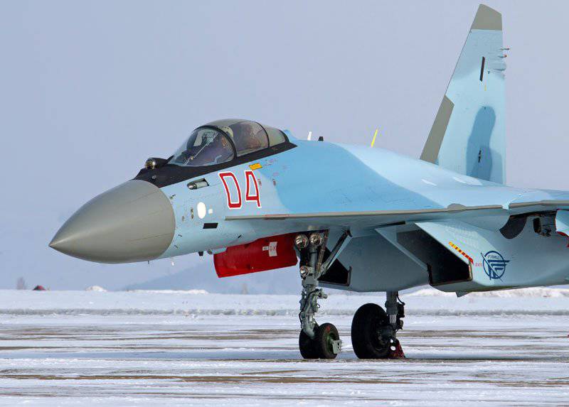 A empresa "Sukhoi" entregou ao estado testes conjuntos a quarta série Su-35С