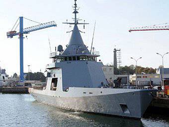 The French Navy adopted an experimental corvette