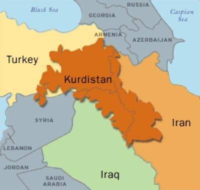 O épico de março da independência do Curdistão